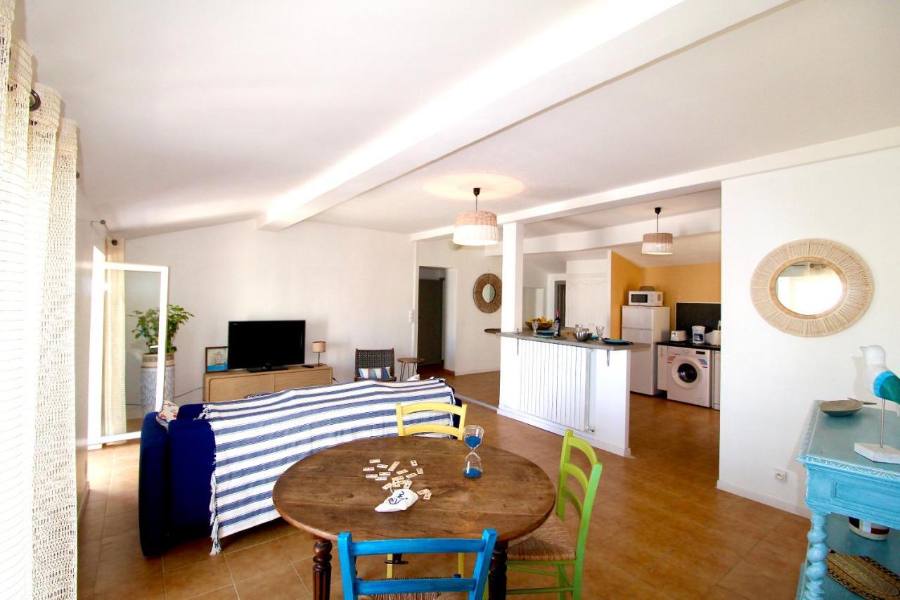 Grand Appartement Avec Vue Sur Quai Sète Zewnętrze zdjęcie