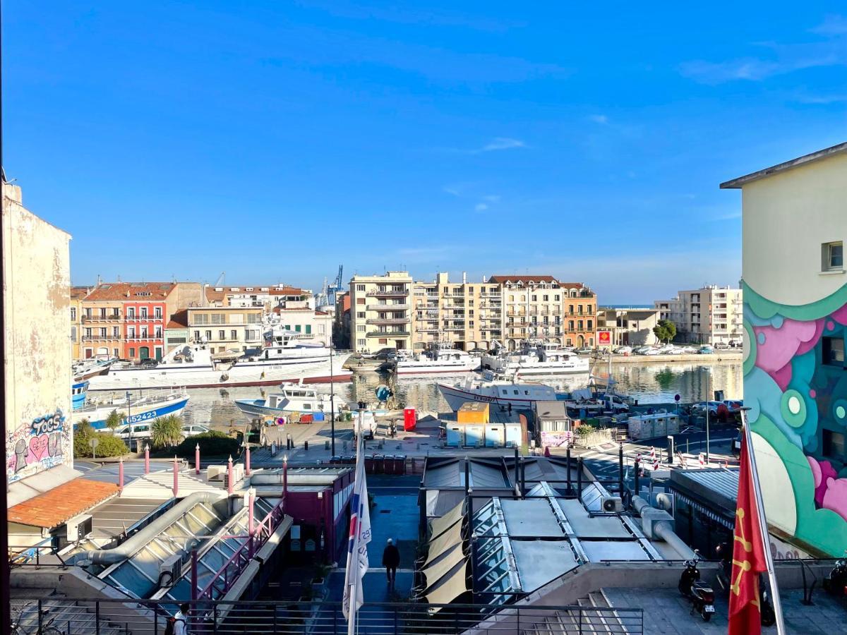 Grand Appartement Avec Vue Sur Quai Sète Zewnętrze zdjęcie